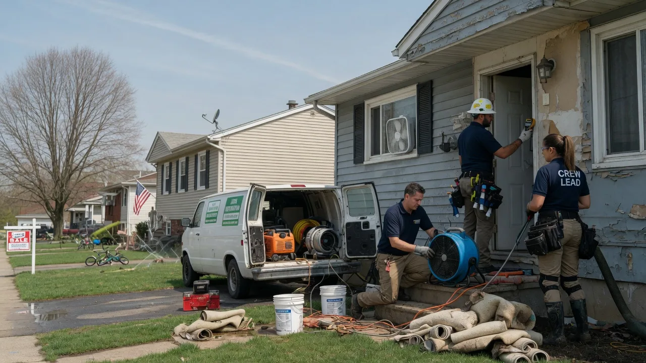 Flood Cleanup in Waupun, WI near me